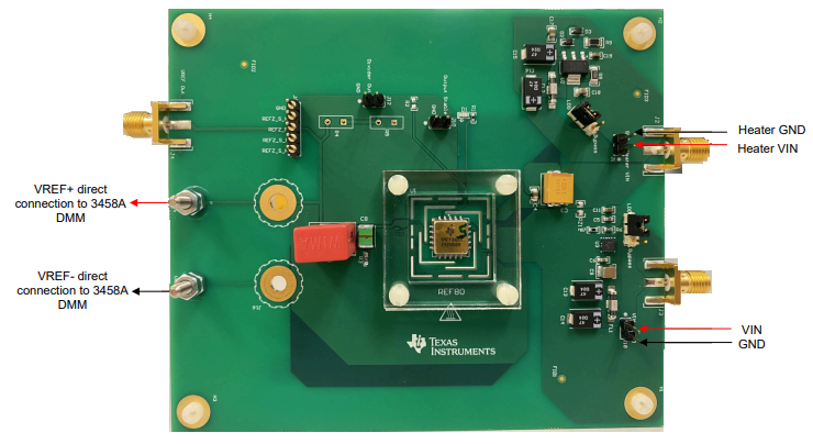 Texas Instruments REF8EVM Evaluation Module